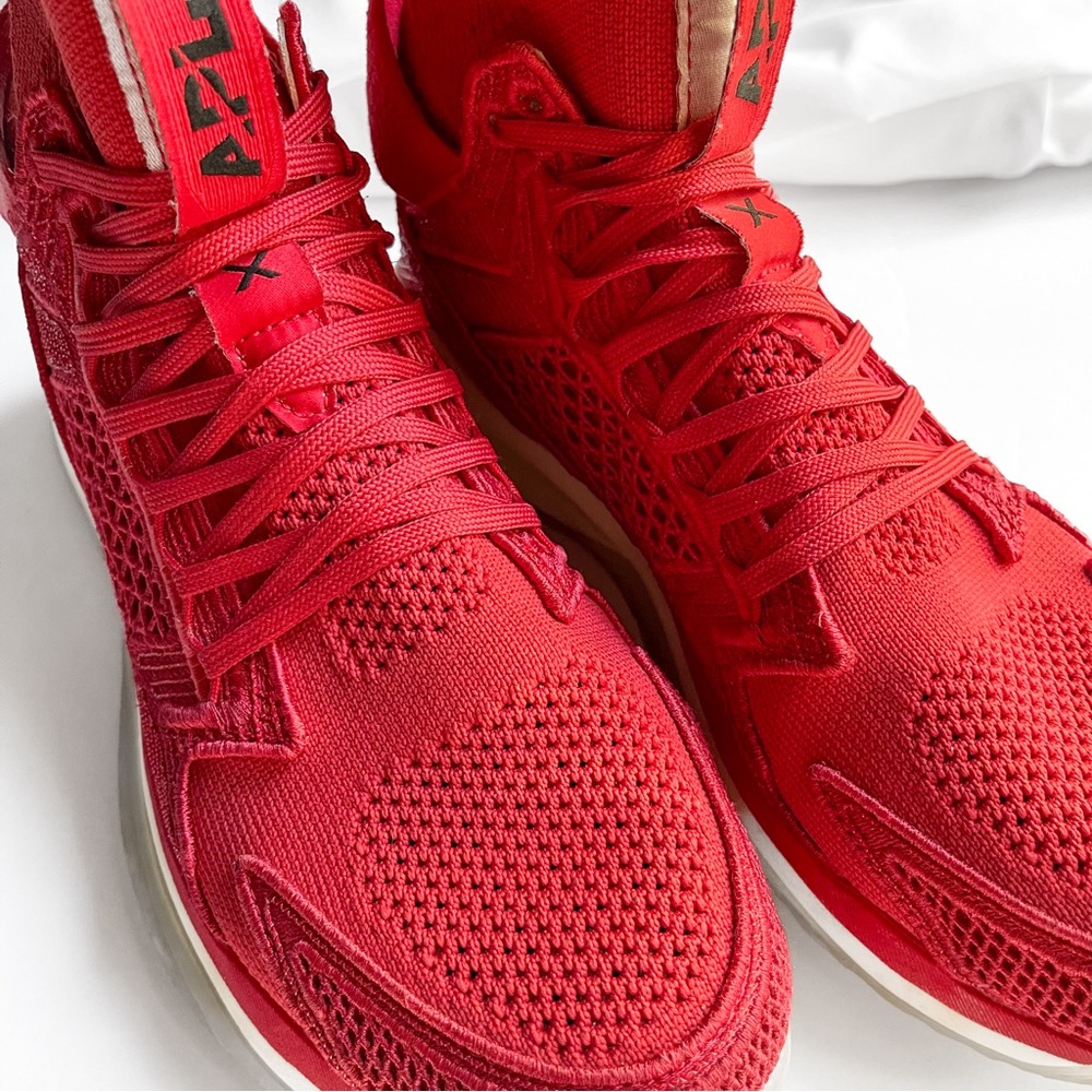 APL‎ Concept X Sneaker Red High Top Women's 7 Basketball Spring Tech Streetwear - Picture 3 of 13